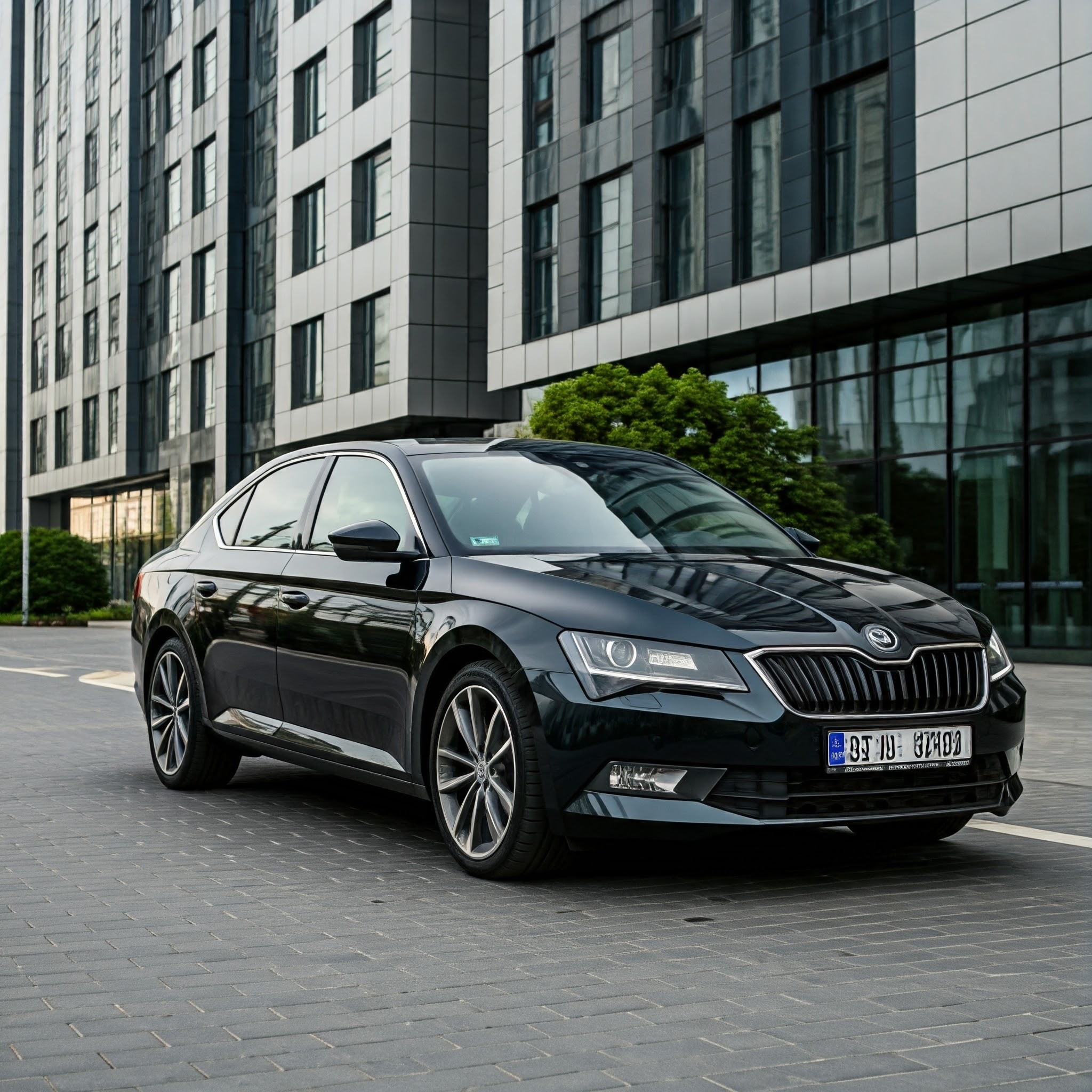 Skoda Superb privatni transfer Beograd business